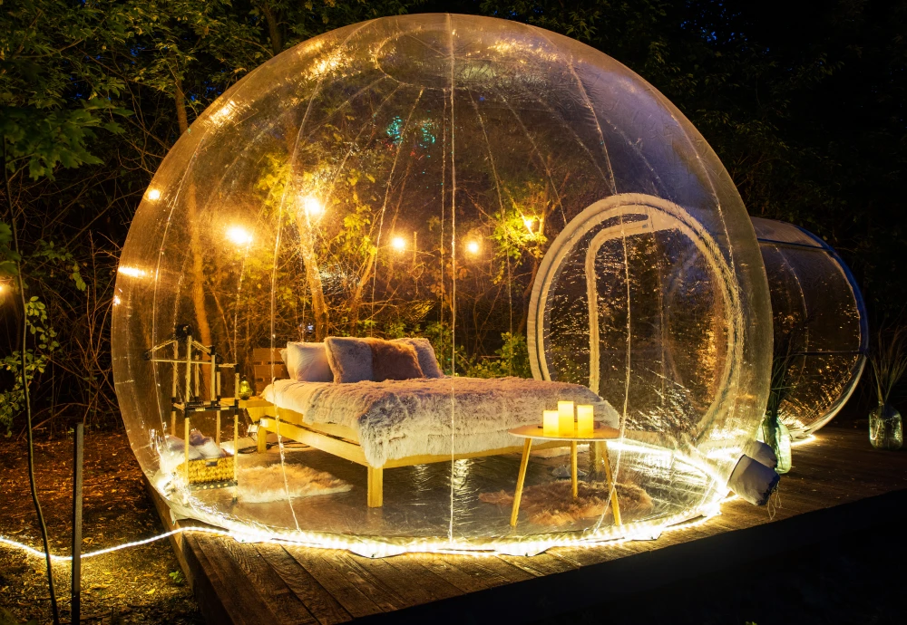 outdoor transparent tent