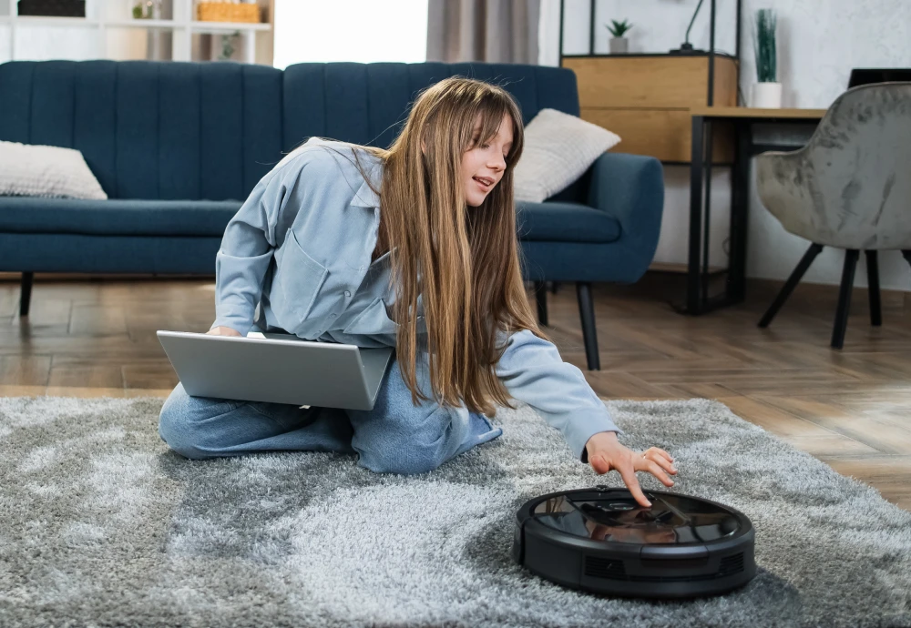 robot vacuum pet hair self cleaning